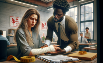 ¿Cómo se deben notificar los partes de accidentes de trabajo?